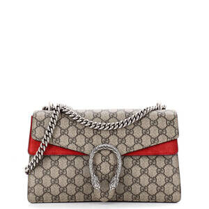 Gucci Small Dionysus Bag GG Coated Canvas